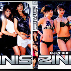 アイドルユニット　ZINISの DVD「K-POWER」トレカ付